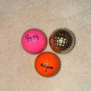 3 Golf Balls